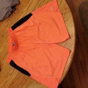 Nike Crimson Hyperelite Dri Fit Basketball Shorts XL